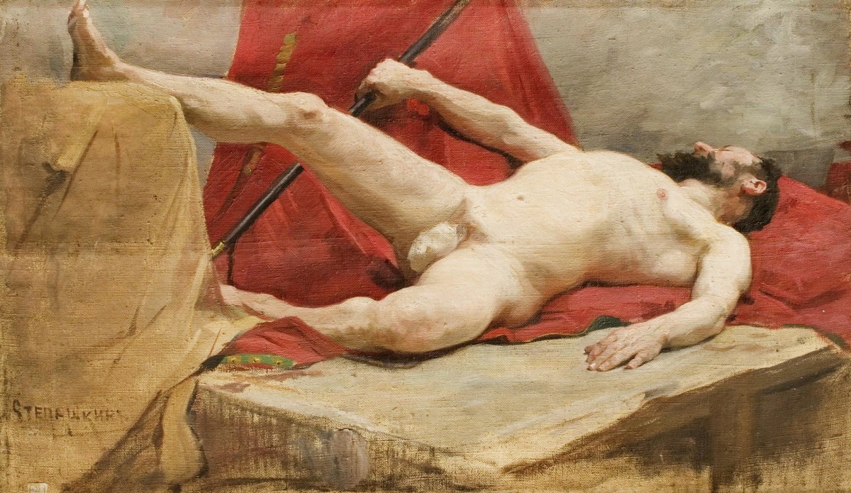 "Pictură. Nud" by Stepashkin Ivan Petrovich