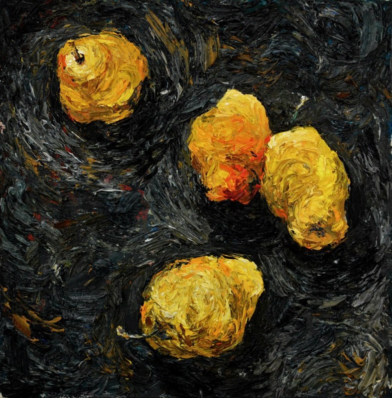 "Studiu. Natură statică" by Cristina Demian, 2015, ulei pe pânză