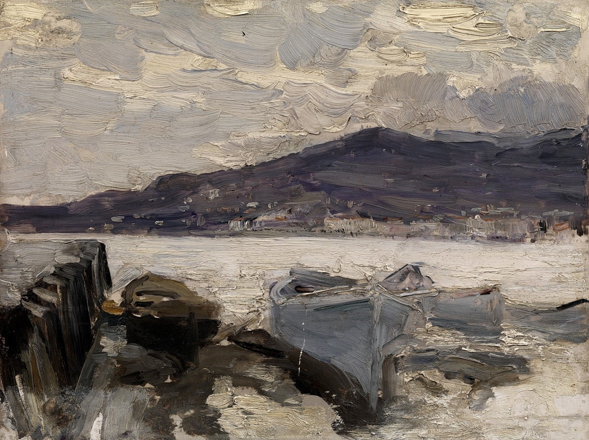 "Compoziție" by Konstantin Alekseyevich Korovin