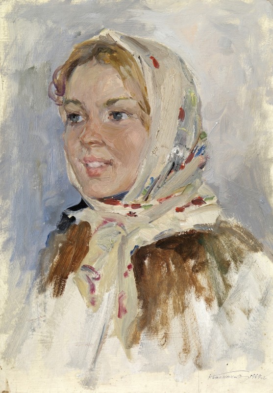 "Painting. Portrait" by Nikolai Nikolaevich Baskakov