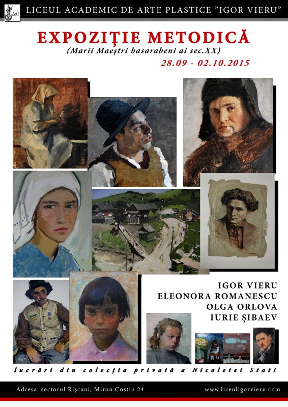 Methodical exhibition. The great Bessarabian masters of the 20th century