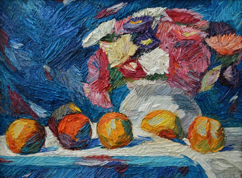 "Painting. Etude. Long term" by Alexandra Clapatiuc, 300x400mm, oil on canvas