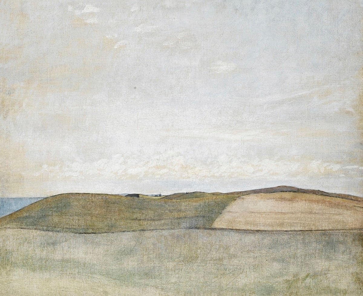 "Painting. Landscape" by Vilhelm Hammershøi