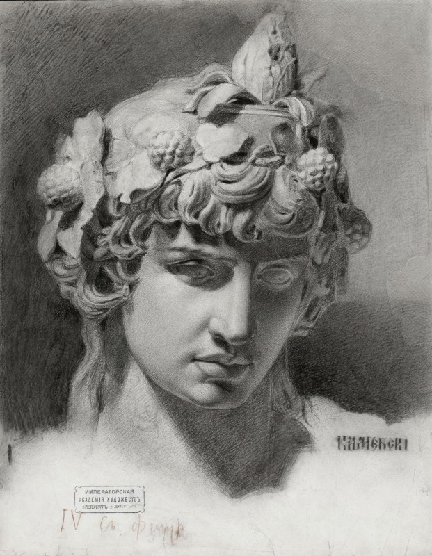 "Рисунок. Гипс, голова, руки и ноги" by Fedor Fedorovich Kamenskii