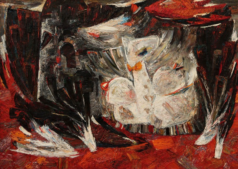 "Origins" by Ниcолета Стати, 2006, 1000x1400mm, масло / холст