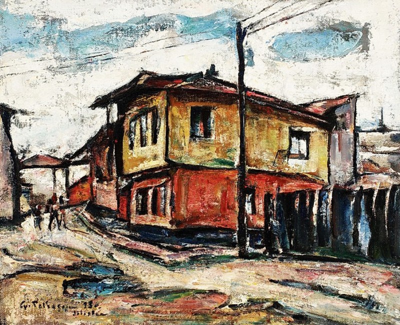 "Composition" by Gheorghe Petrașcu