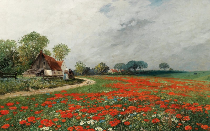 "Painting. Landscape" by Adolf Kaufmann