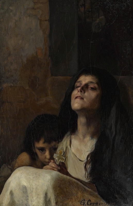 "Pictură. Oameni" by Georg Cornicelius