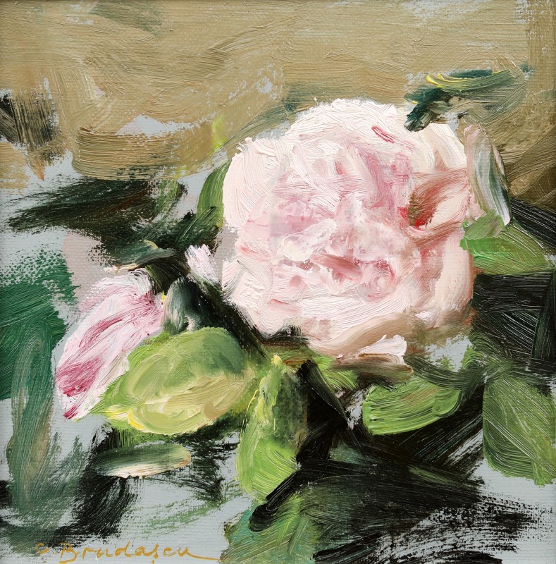 "Pictură. Flori" by Corneliu Brudașcu