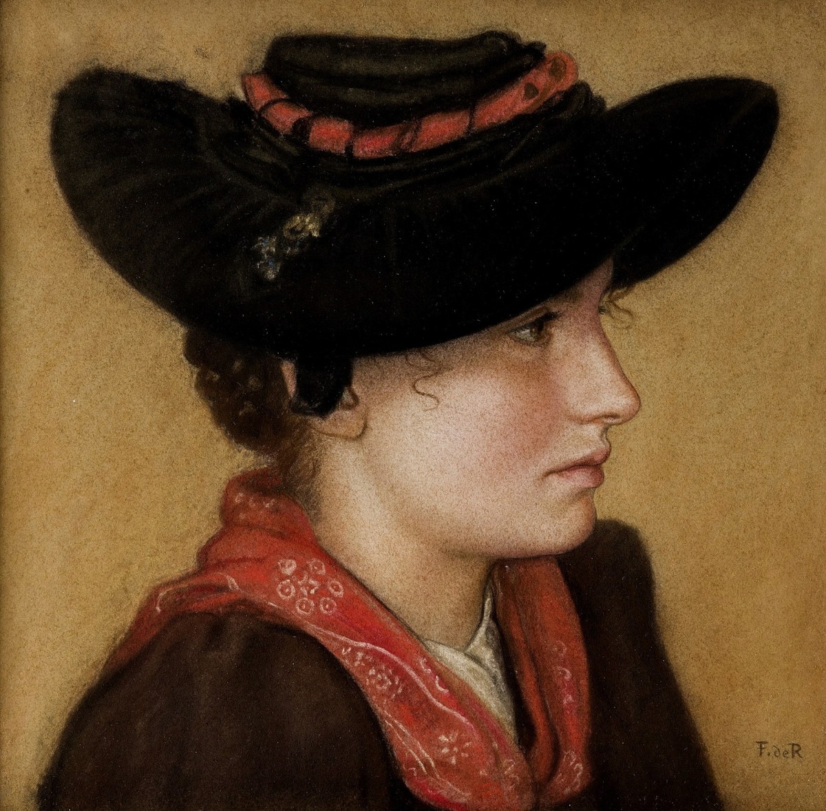 "Pictură. Portret" by François de Ribaupierre (Musician)