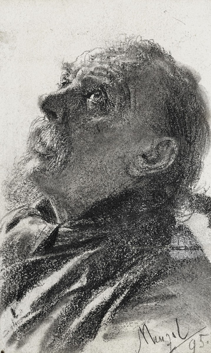"Desen. Portret" by Adolph von Menzel
