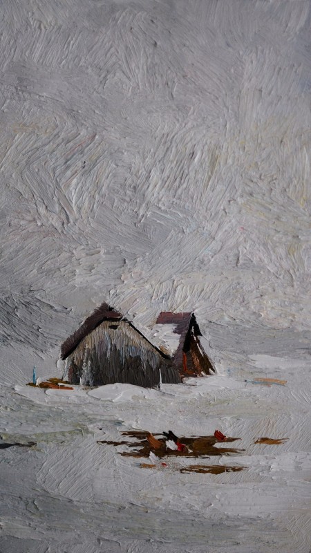 "Painting. Pleinair. Pleinair romania" by Anatol Ghimpu, oil on canvas