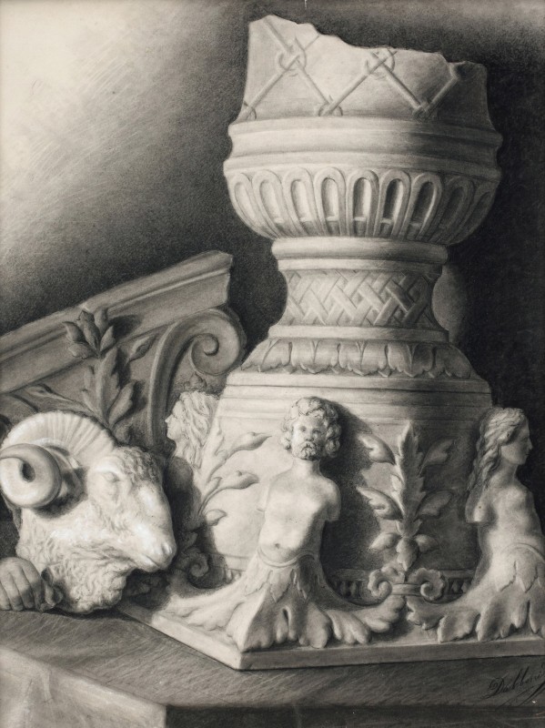 "Рисунок. Гипс, голова, руки и ноги" by Egidio Dabbeni