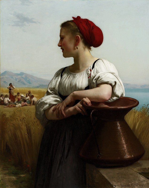 "Painting. Portrait" by William-Adolphe Bouguereau
