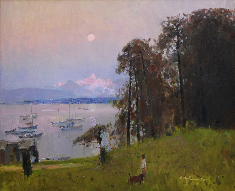 "Painting. Landscape. Pleinair" by Emil Childescu