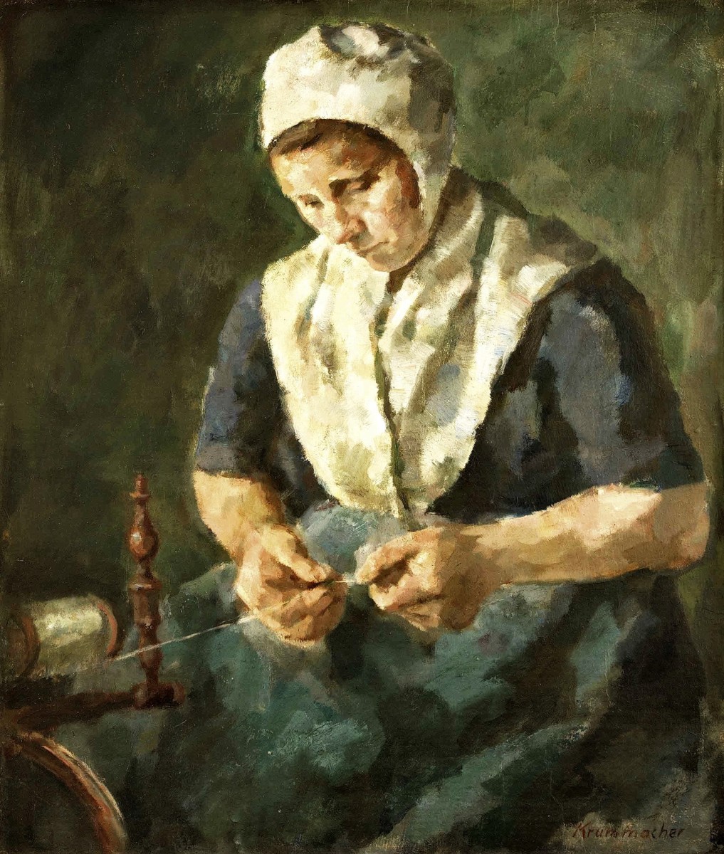 "Pictură. Figură / semifigură" by Karl Krummacher