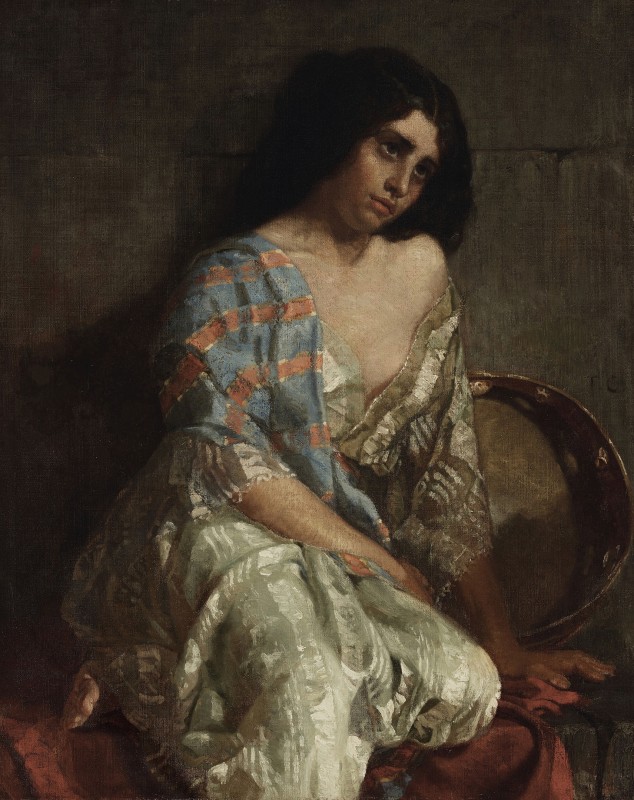 "Painting. Figure" by Thomas Couture