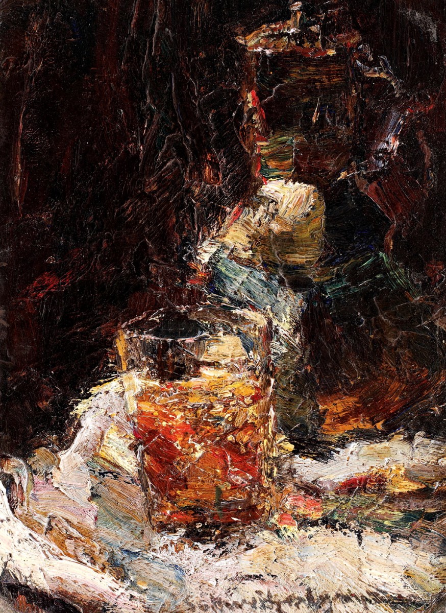 "Painting. Still life" by Rudolf Schweitzer-Cumpăna