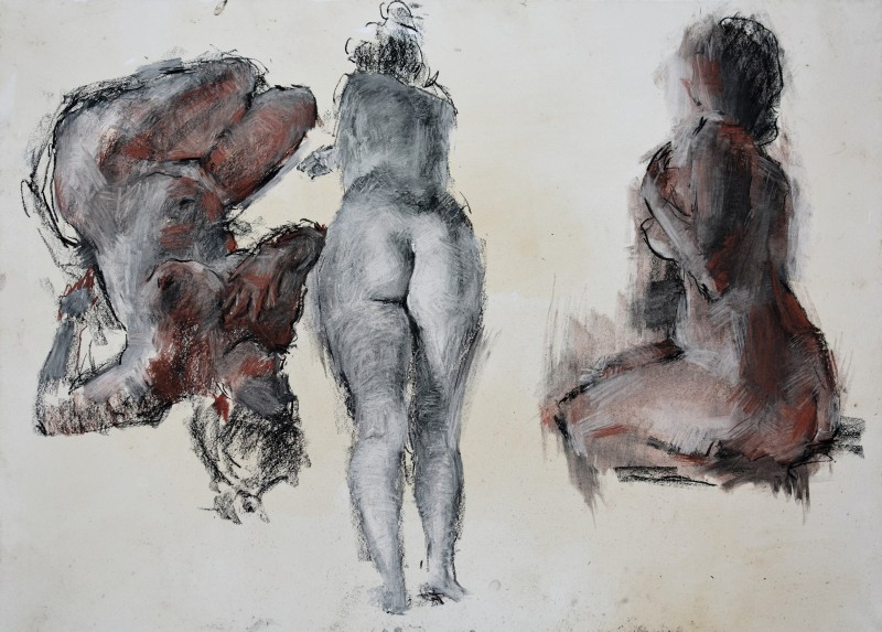 "Crochiu nud" by Angela Plămădeală, 2017