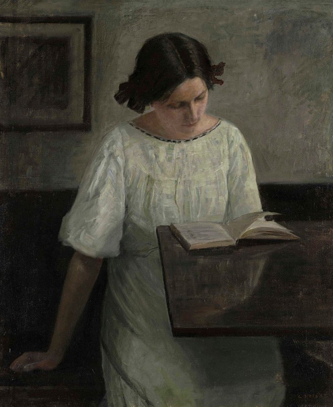 "Composition. Figure" by Carl Vilhelm Holsøe
