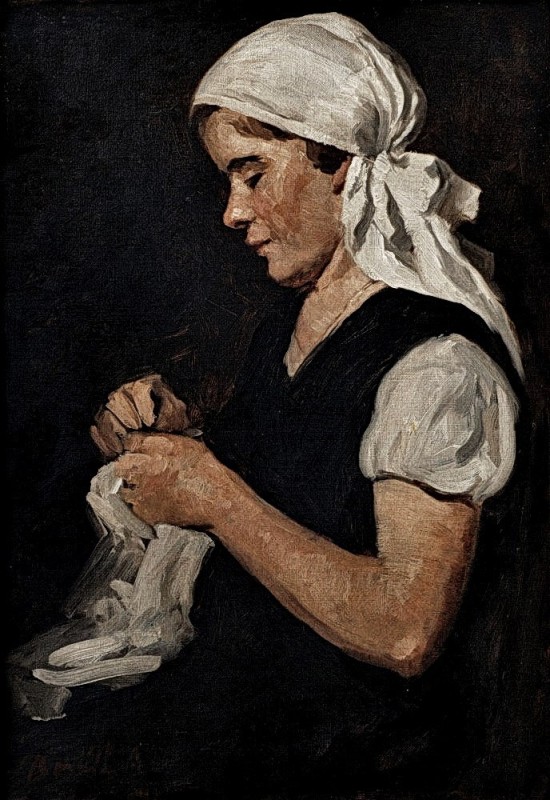 "Composition. Figure" by Andor Borúth