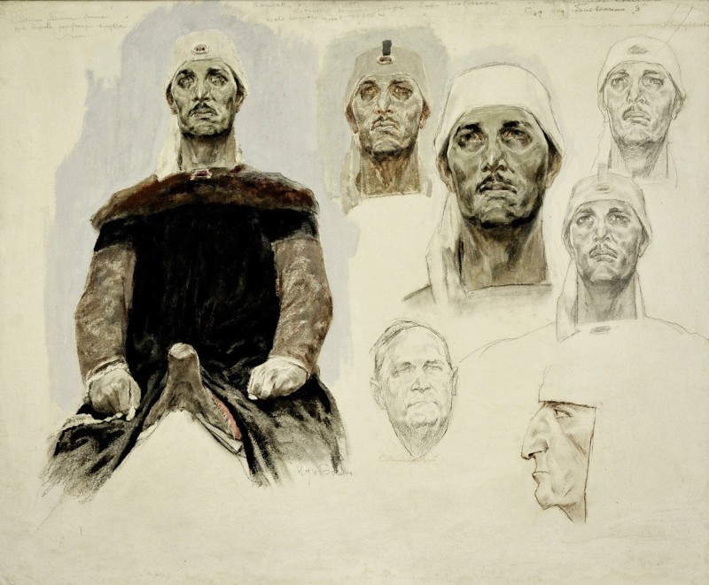 "Sketch. Portrait. Historical" by Leonid Grigoraşenco