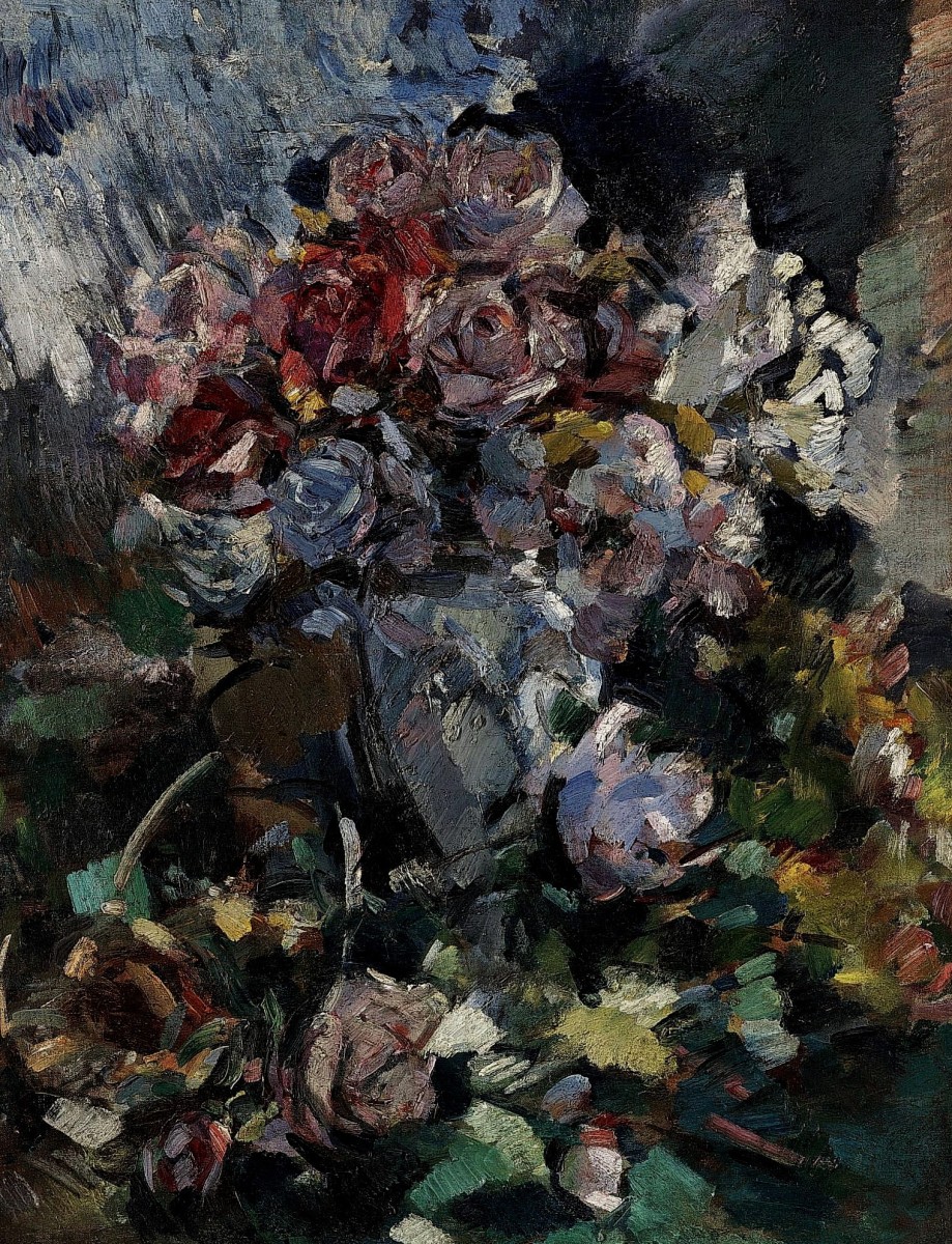 "Painting. Flowers" by Konstantin Alekseyevich Korovin