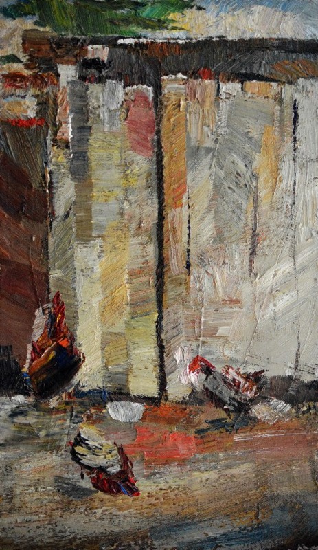 "Painting. Pleinair. Pleinair moldova" by Ion Golubei, oil on canvas