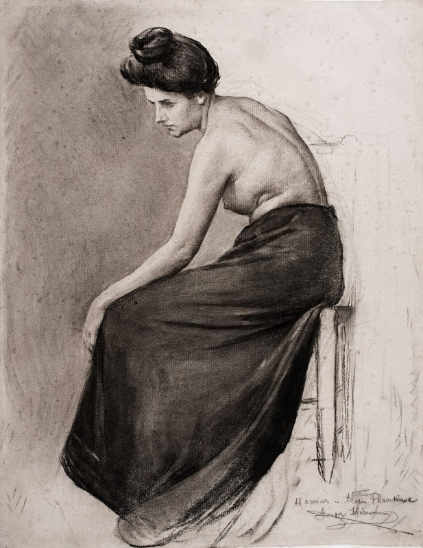 "Pictură. Nud" by Joan Llimona