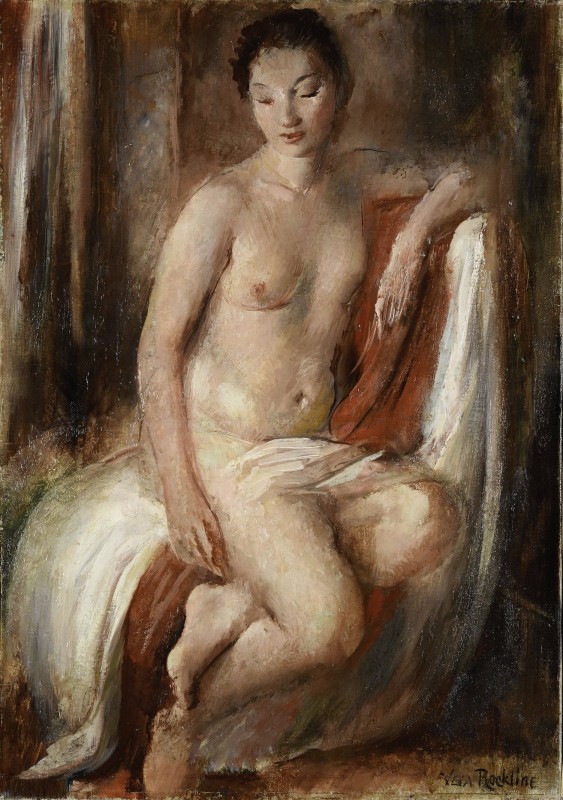 "Painting. Nude" by Vera Nikolaïevna Rokhlina
