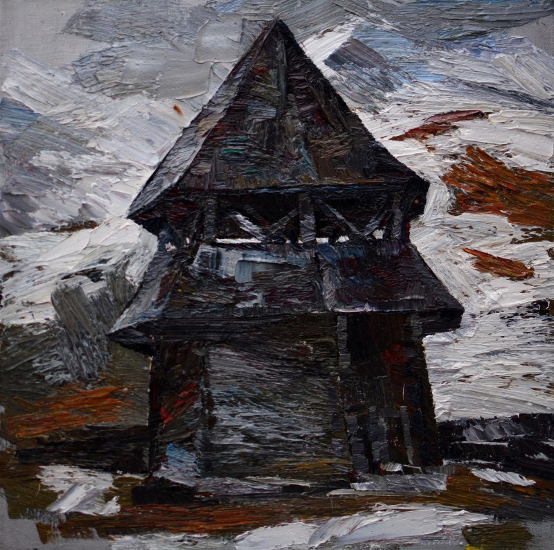 "Pictură. Pleinair. Pleinair România" by Vlada Cibuc, ulei pe pânză