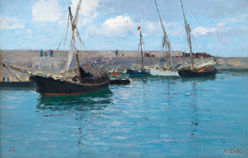 "Живопись. Морской пейзаж" by Алфред Зофф