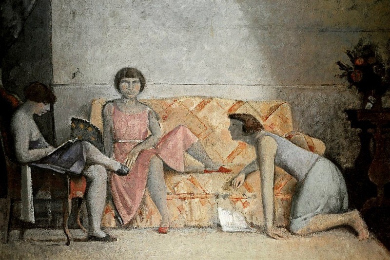 "Composition" by Balthasar (Balthus) Klossowski de Rola