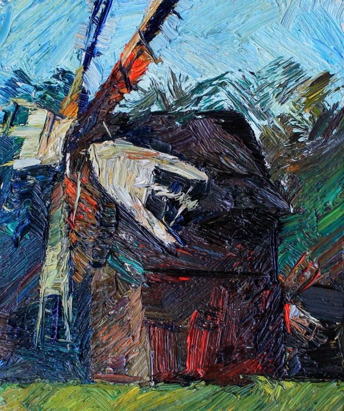 "Painting. Pleinair. Long term" by Vlada Cibuc, 300x200mm, oil on canvas