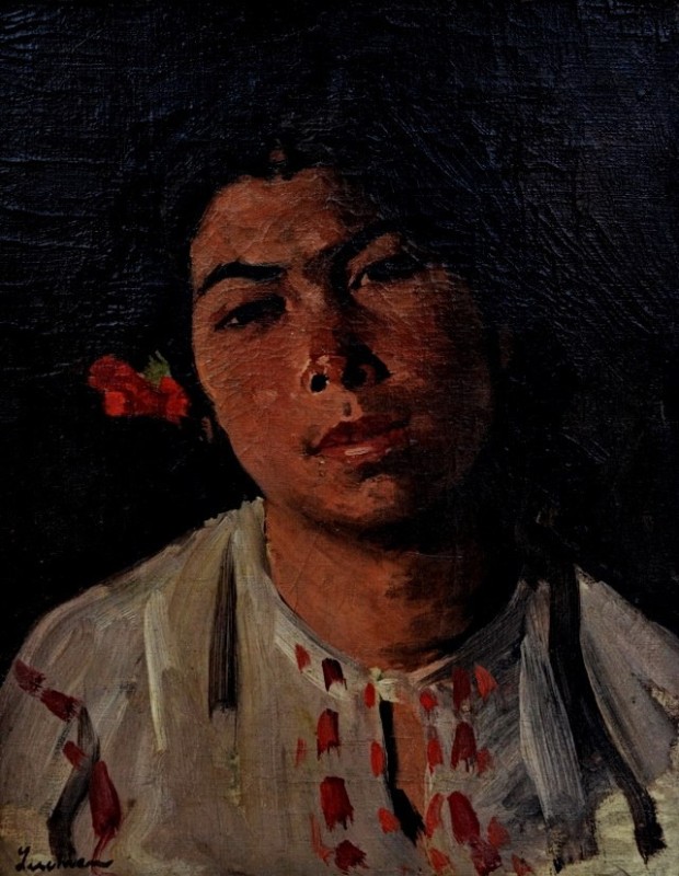 "Painting. Portrait" by Ștefan Luchian
