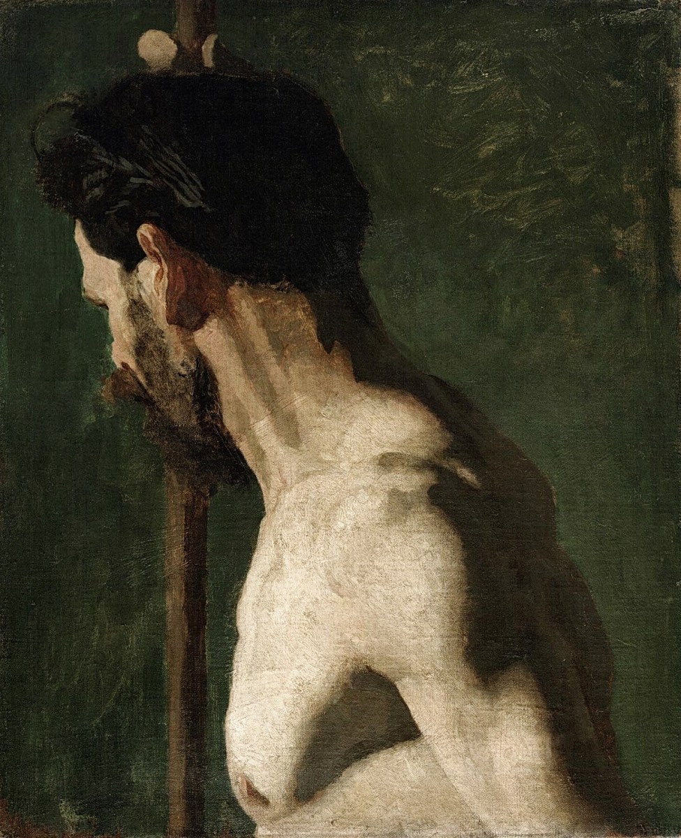 "Pictură. Nud. Figură / semifigură" by Thomas Eakins