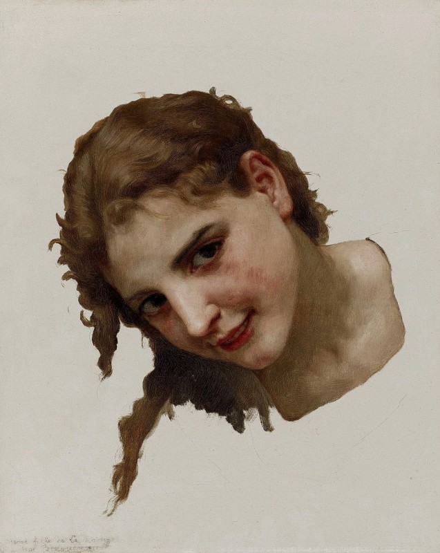 "Painting. Portrait" by William-Adolphe Bouguereau