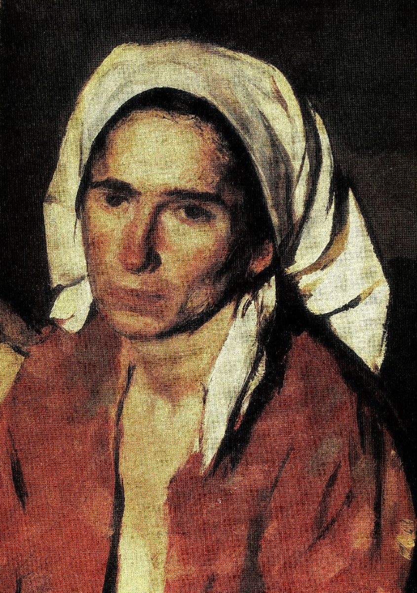 "Painting. Portrait" by Corneliu Baba