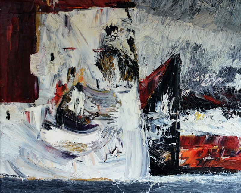 "Motiv. Dealul Frumos" by Cаролина Леагул, 2012, 400x500mm, масло / холст