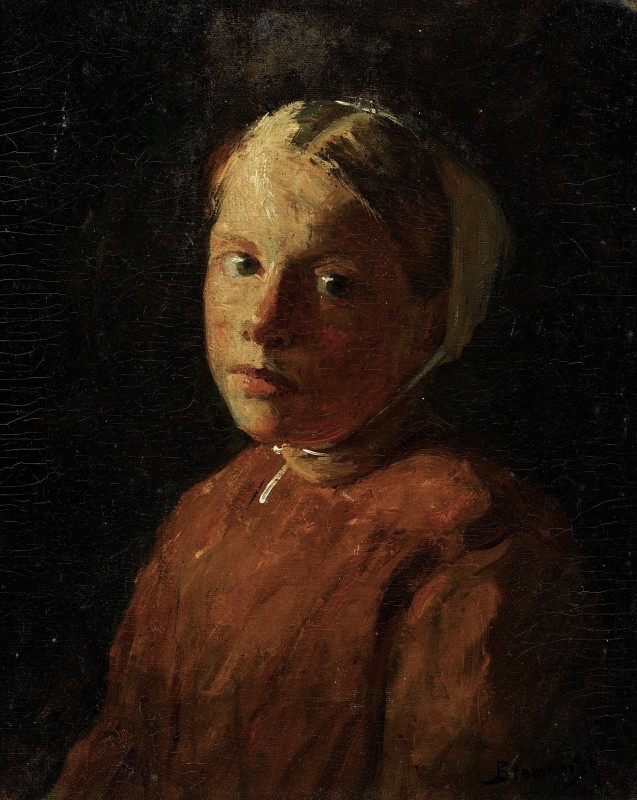 "Painting. Portrait" by Bernard Johannes Blommers