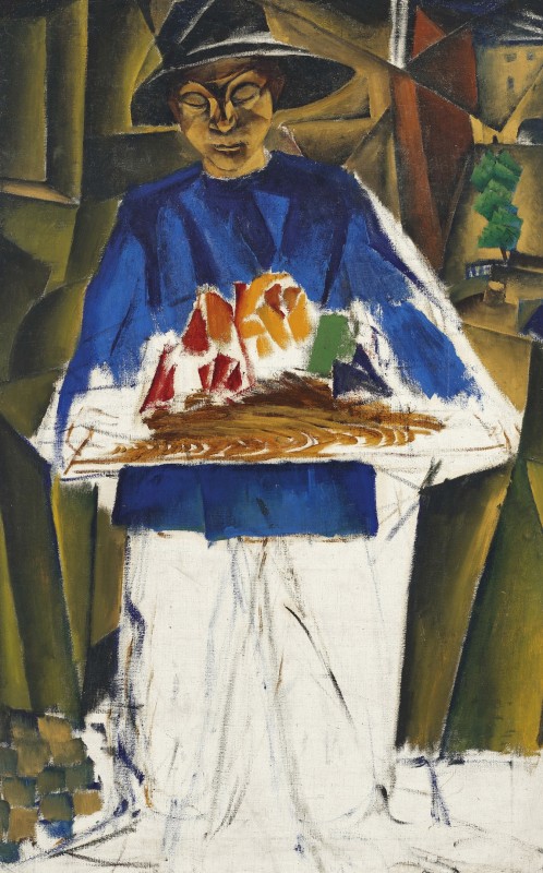 "Pictură. Abstract" by Simkha Simkhovitch