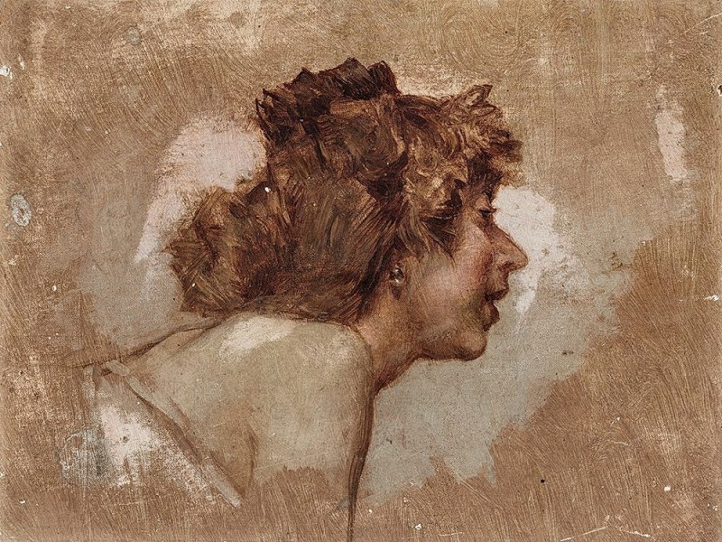 "Painting. Portrait" by Frederik Hendrik Kaemmerer