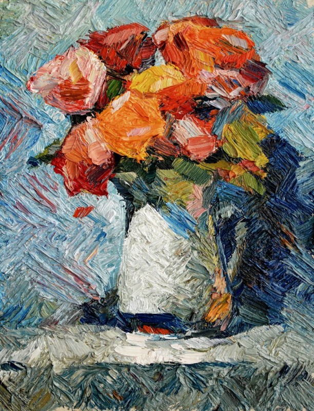 "Painting. Pleinair. Pleinair moldova" by Ion Țoncu, oil on canvas
