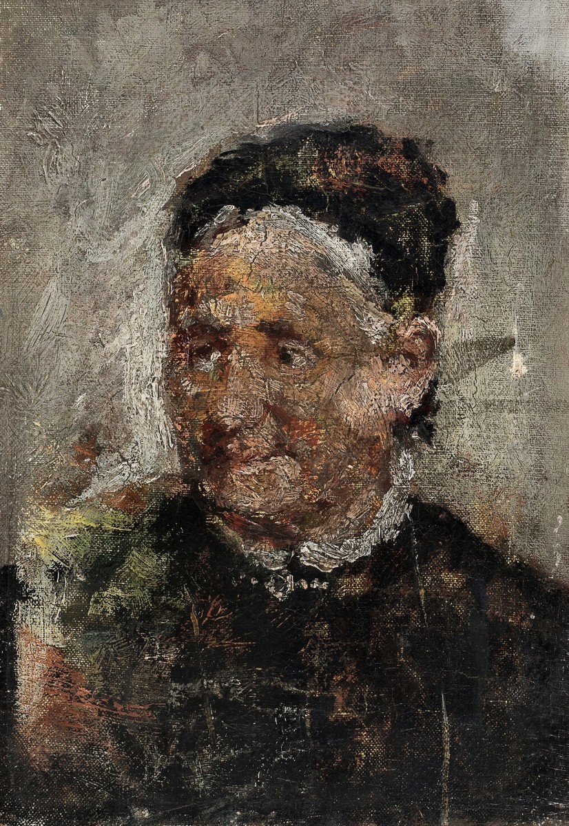 "Pictură. Portret" by 19 th. -