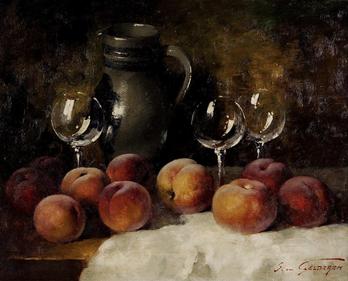 "Painting. Still life" by Simon van Gelderen