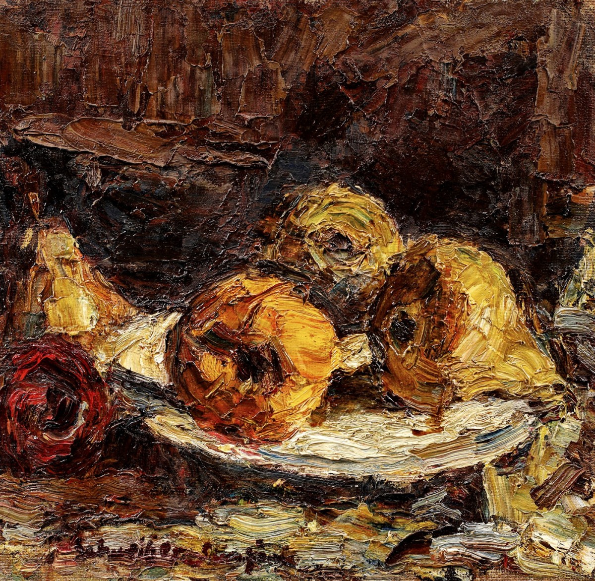 "Painting. Still life" by Rudolf Schweitzer-Cumpăna
