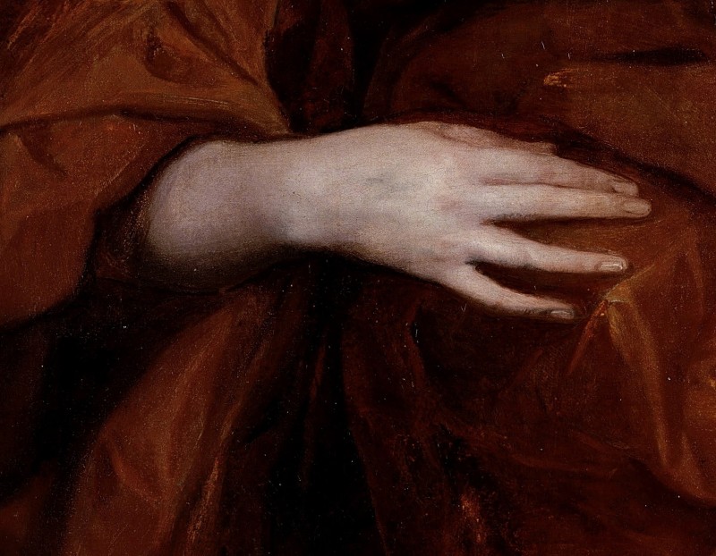 "Painting. Gypsum, head, hands, feet" by Anthony van Dyck