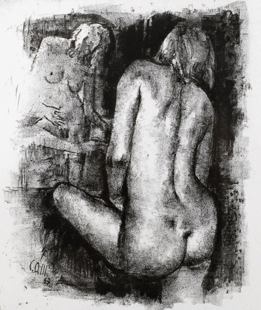 "Рисунок. Обнаженка" by Cарл Отто Мюллер