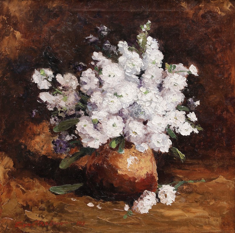 "Painting. Flowers" by Eugenia Filotti Atanasiu