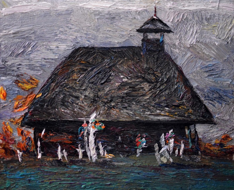 "Painting. Pleinair. Long term" by Vlada Cibuc, 400x500mm, oil on canvas